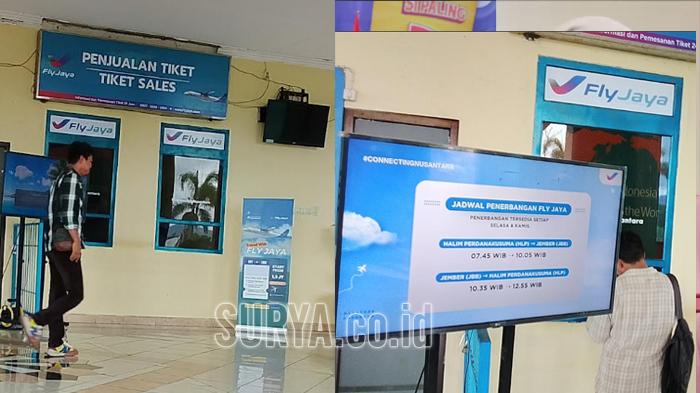 Maskapai Fly Jaya Terbang Perdana Rute Jember-Jakarta, Segini Harga Tiket yang Ditawarkan