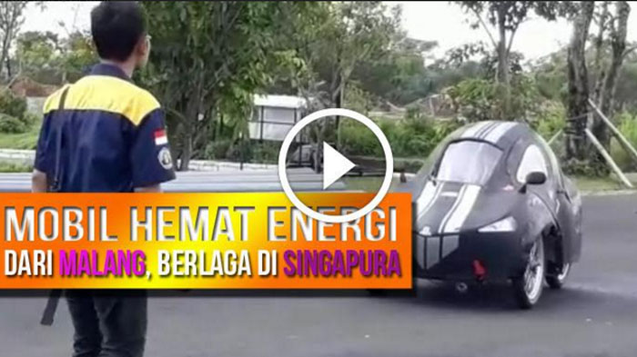VIDEO - Mobil Hemat Energi Karya Mahasiswa UB Siap Berlaga di Singapura