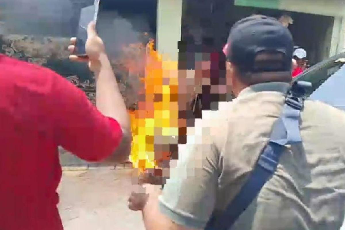 Maling Motor yang Terbakar di Jojoran Surabaya Meninggal, Polisi Dalami Penyebab Insiden