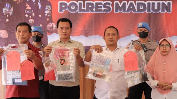 Simpan Sabu Dalam Ban Bekas, Polisi Tangkap Montir di Kabupaten Madiun