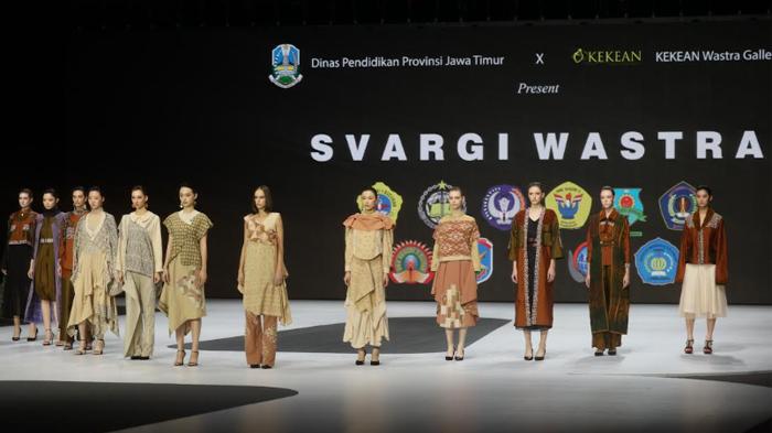 Karya Murid SMK Jawa Timur Tembus Panggung Fashion Dunia di Hong Kong