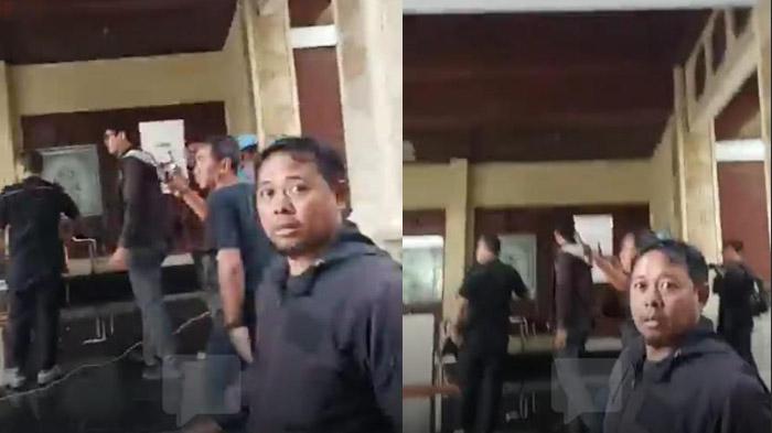 Momen Khofifah Masuk Gedung Mapolda Jatim untuk Diperiksa KPK, Kecoh Awak Media