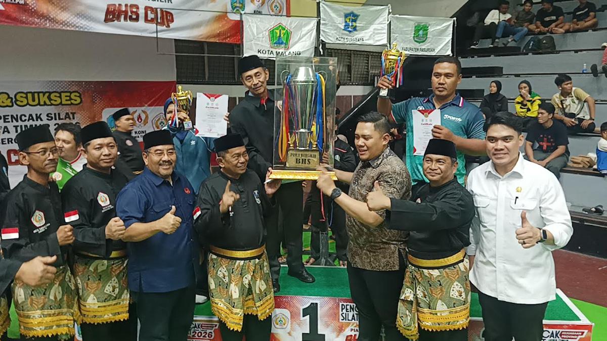 15 Kabupaten/Kota Raih Emas di Kejurprov Pencak Silat Jatim 2026