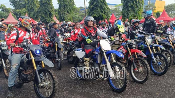 Jelajahi Wisata Lereng Argopuro Jember Lewat Jalur Terjal dengan Motor Trail