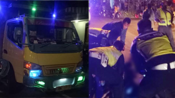Senggolan dengan Pengendara Motor Lain, Pelajar di Kabupaten Ponorogo Tewas Tertabrak Truk Pupuk