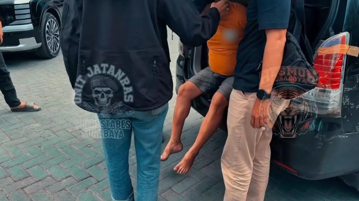 Penusuk Kakek di Simokerto Surabaya, Polisi : Residivis Narkotika dan DPO Penadahan Motor Curian
