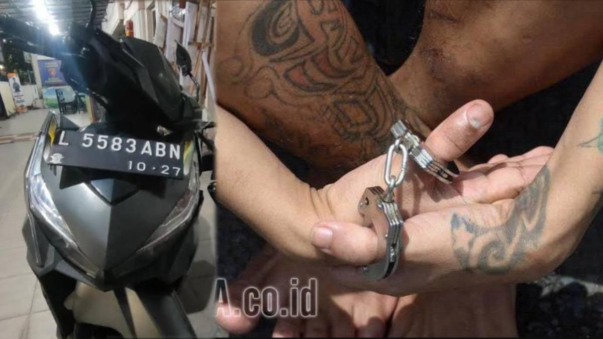 Polisi Tangkap Residivis Pencuri Ponsel Bermodus Mandor Bangunan di Surabaya - Surya.co.id
