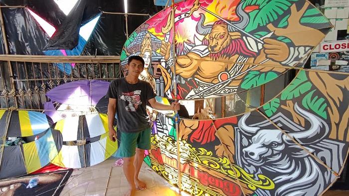 Kemarau Malah Kebanjiran, Perajin Layang-Layang di Blitar Mampu Meraup Omzet Rp 5 Juta Per Hari