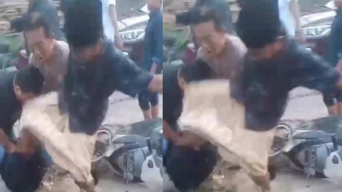 Warga Bangkalan Sambut 'Hangat' DPO Curanmor Mudik, Polisi Nyaris Ditendang Teriak : Saya Kapolsek!