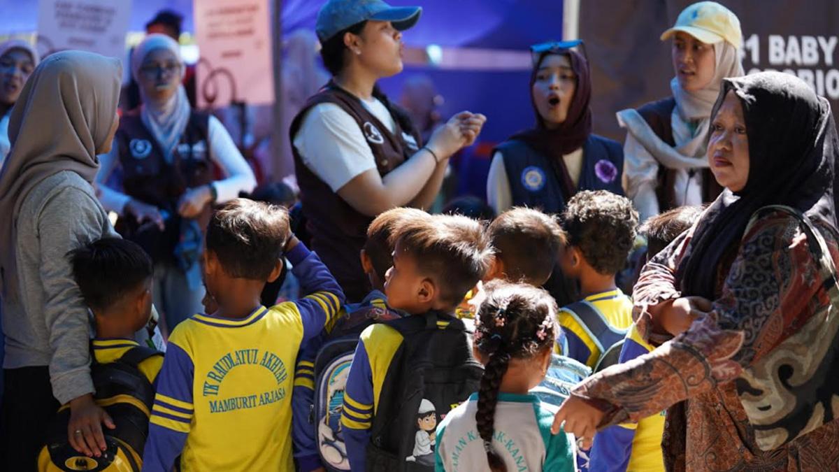 Gangguan Kulit dan Tumbuh Kembang Anak Banyak Ditemukan di Pulau Mamburit Sumenep