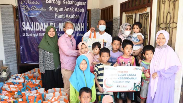 BNI KC dan SKC Graha Pangeran Surabaya Gelar Safari Ramadan 1442 H