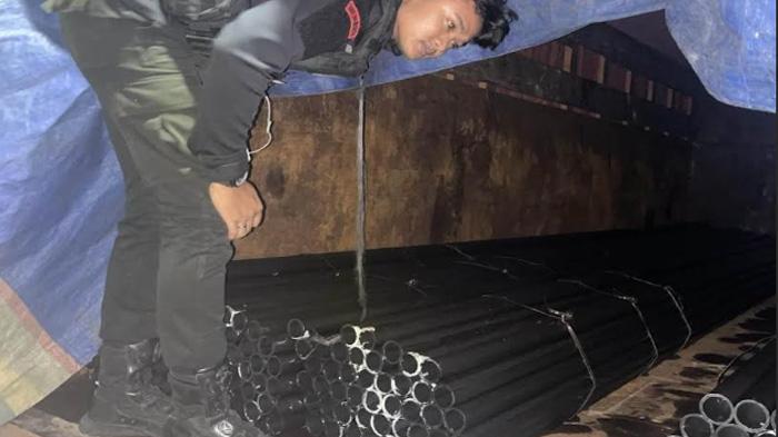Respons Cepat Pengaduan Masyarakat, Polres Gresik Gagalkan Penggelapan Pipa Besi Senilai Rp 200 Juta