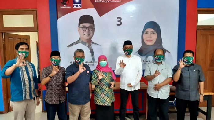 PAN Pastikan Mesin Partai Bergerak untuk Paslon Kelana – Astutik pada Pilkada Sidoarjo 2020