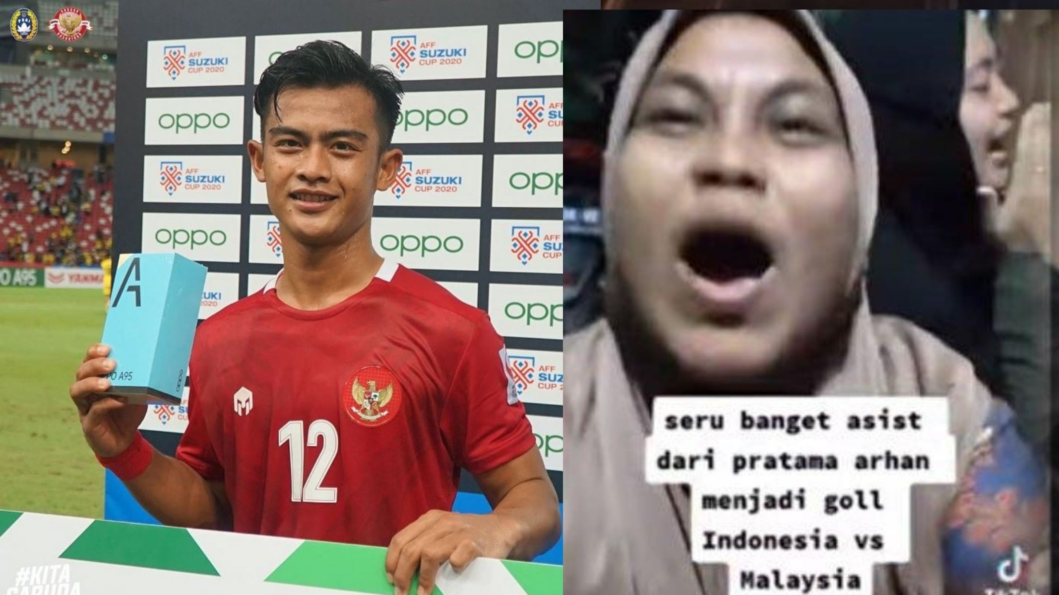 Perjuangan Sejak Kecil, Gol Pratama Arhan untuk Timnas Indonesia Diiringi Teriakan Histeris Ibunda