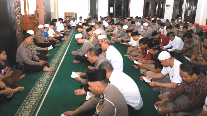 Polres Kediri Gelar Doa Bersama demi Keutuhan NKRI
