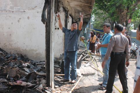 Pasar Walikukun Terbakar, Kerugian Capai Ratusan Juta