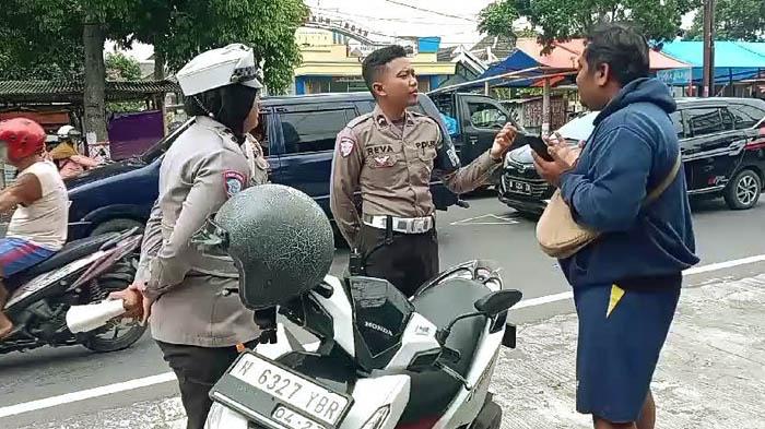 Pria di Lumajang Cekcok dengan Polisi Saat Ditilang, Begini Gara-garanya