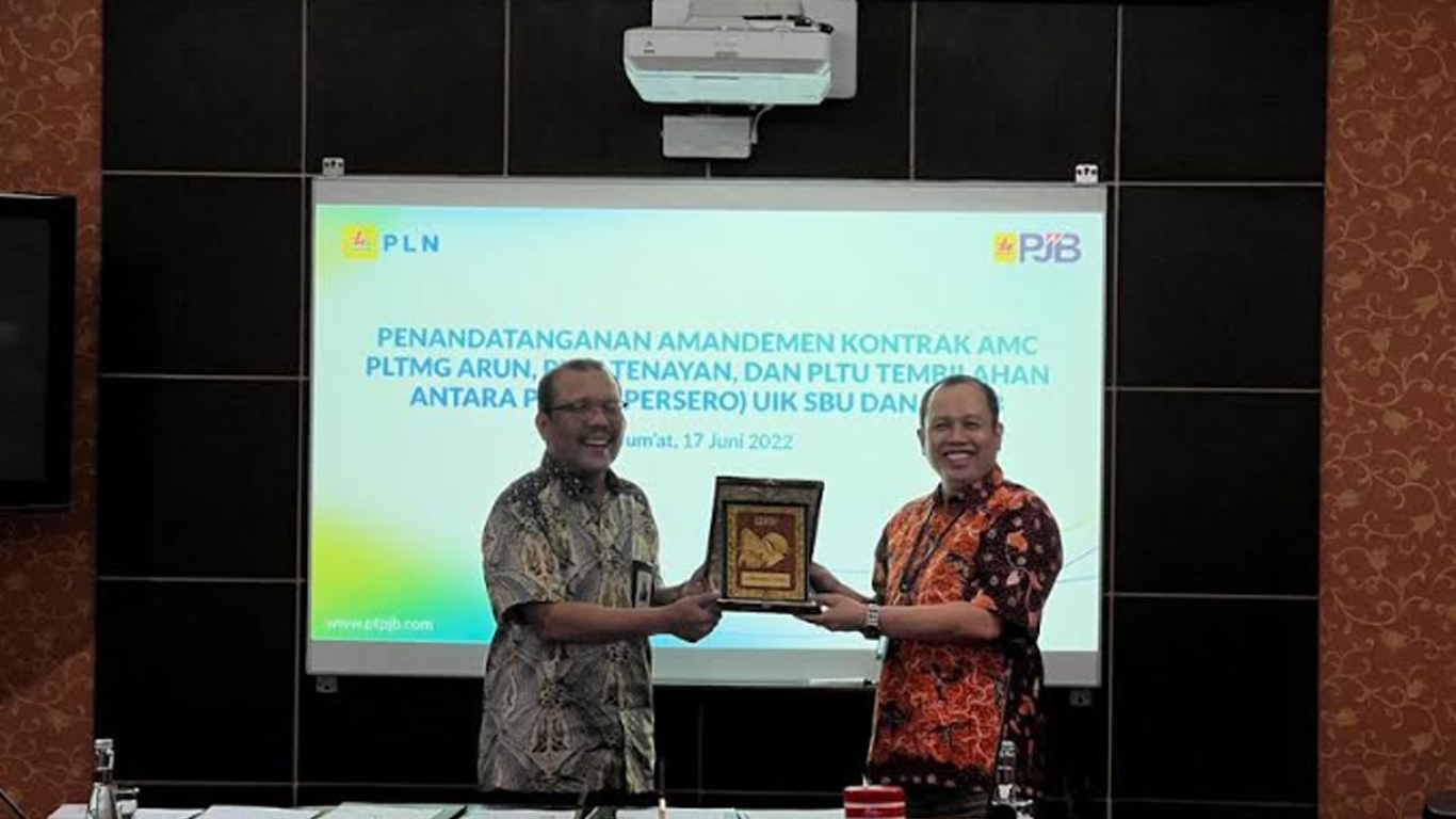 PT PJB Tandatangani Amandemen Kontrak AMC dengan PLN UIK SBU