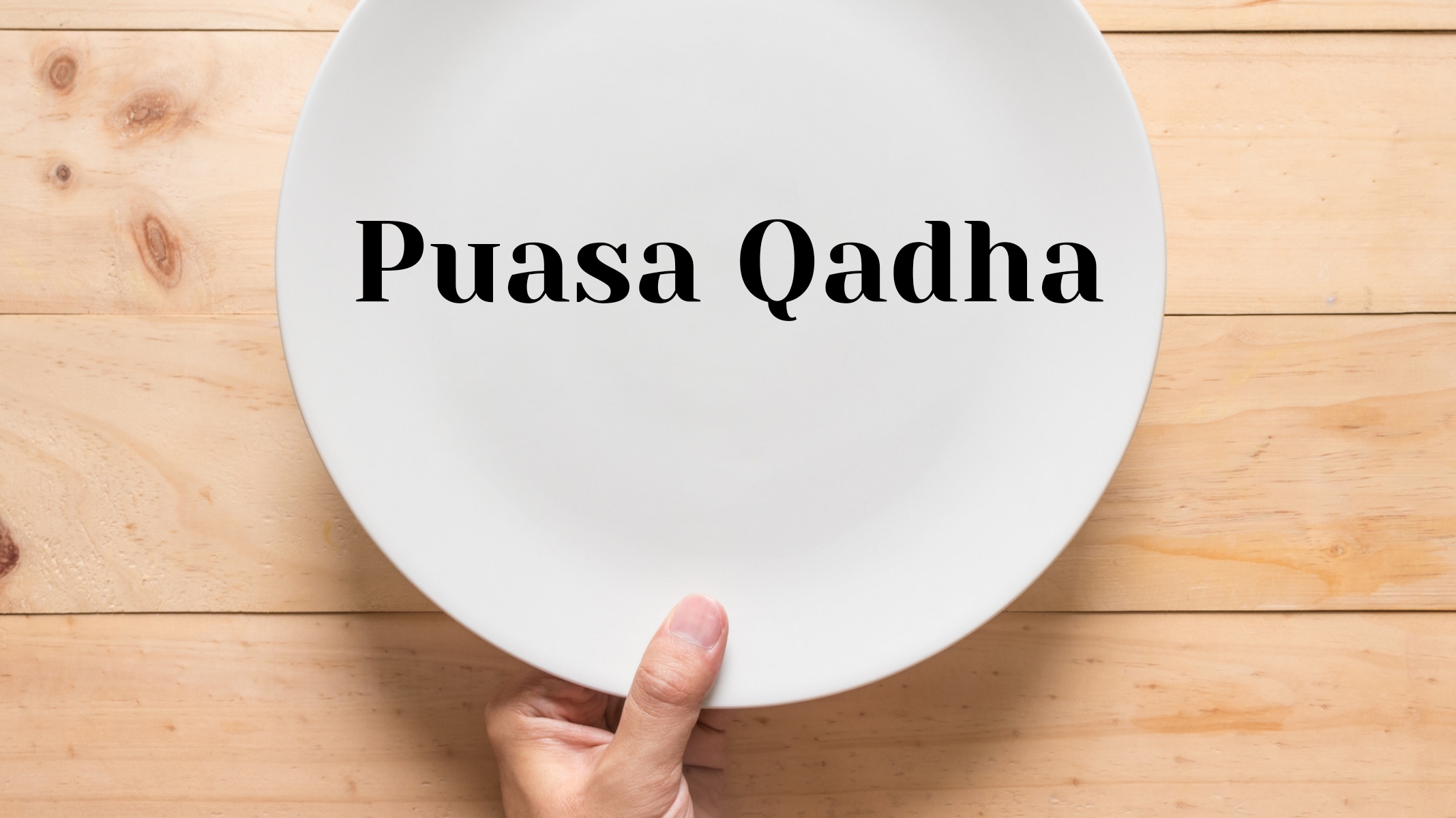 Niat Puasa Qadha Ramadan di Bulan Rajab Lengkap Tata Caranya