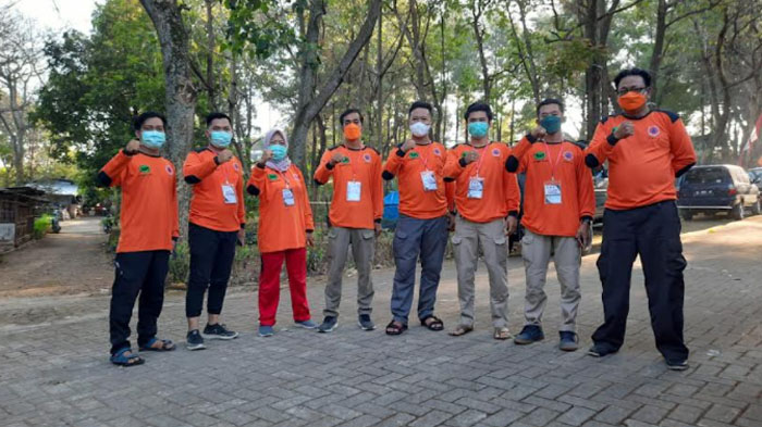 Persiapan Penanganan Bencana, 8 Relawan FPRB Pamekasan Ikuti Jambore Relawan 2021