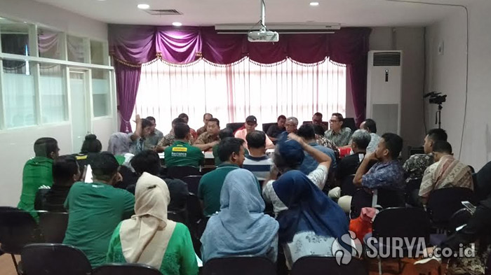 Dispora Surabaya Gelar Rapat Koordinasi dengan Persebaya Secara tertutup