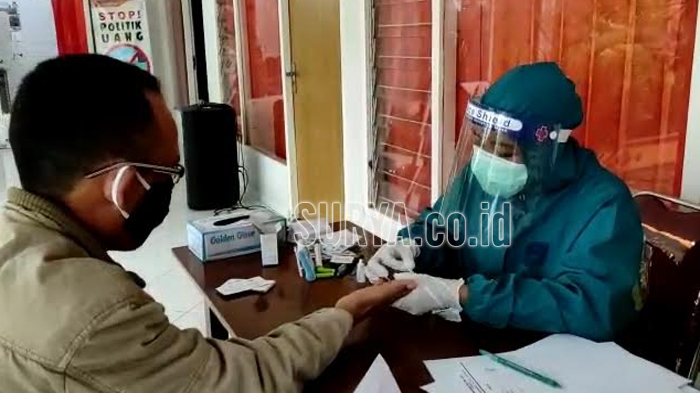 Hasil Rapid Test Reaktif, 18 Anggota Pengawas TPS Bawaslu Kabupaten Kediri Mengundurkan Diri
