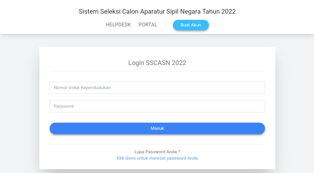 UPDATE Situs sscasn.bkn.go.id Sudah Bisa Login, Ini Informasi Jadwal dan Syarat Terbaru PPPK 2022