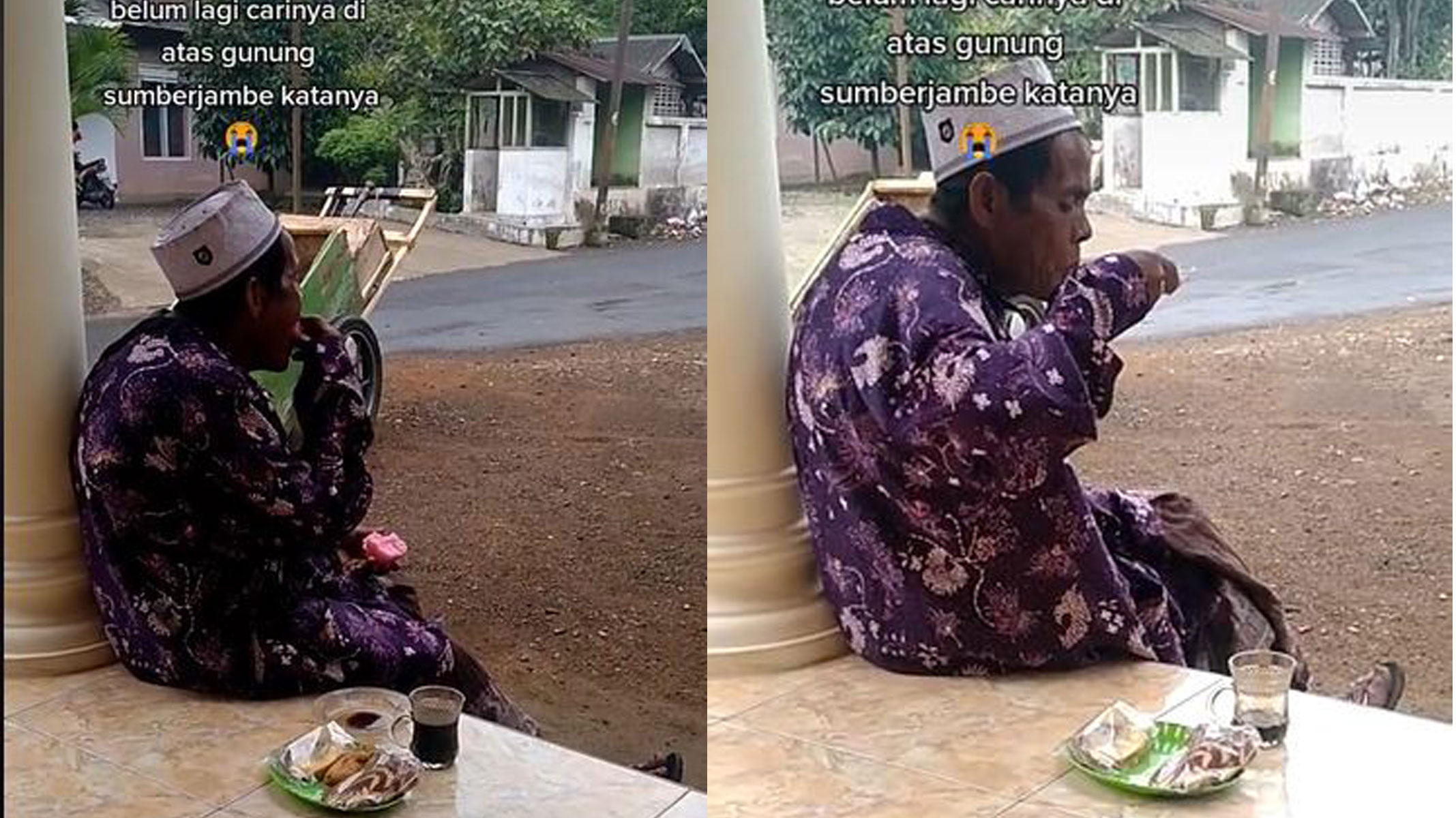 Sosok Mbah Iyem Kakek di Jember yang Viral di TikTok, Jalan Kaki Berkilo-kilo Meter Jualan Sayur