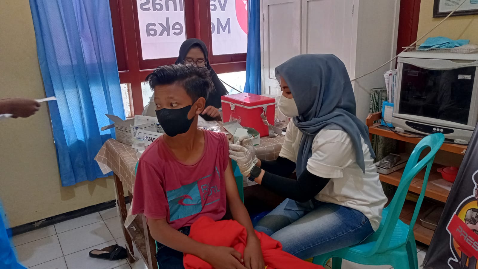Polres Pamekasan Gencarkan Serbuan Vaksin terhadap Semua Kalangan, Ini Dua Lokasi Vaksin Gratis
