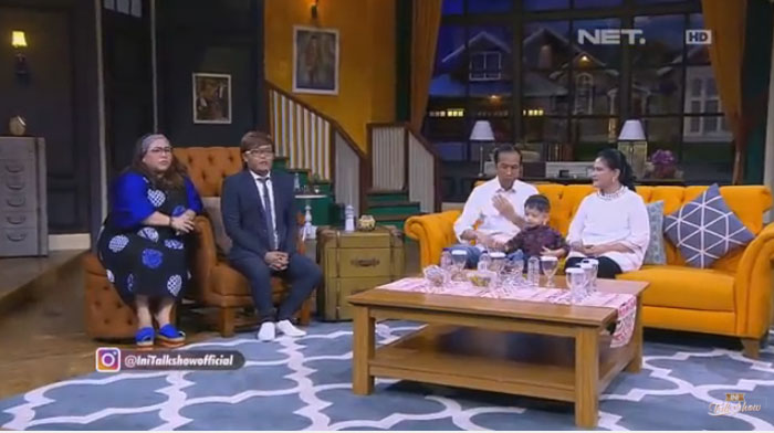 Sule & 'Ini Talkshow' Tak Netral Usai Hadirkan Keluarga Jokowi tanpa Prabowo? Ini Jawaban NET TV