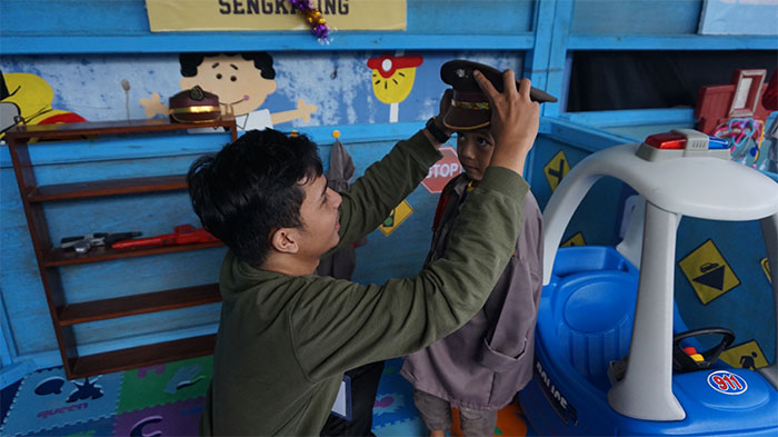 Taman Rekreasi Sengkaling UMM (Universitas Muhammadiyah Malang), Tempat Bermain & Belajar Anak-anak