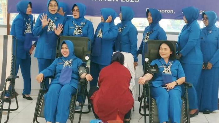 Wujud Solidaritas Sosial, Arsenal Batuporon Berdonor Darah Untuk Menjaga Stok di PMI Bangkalan