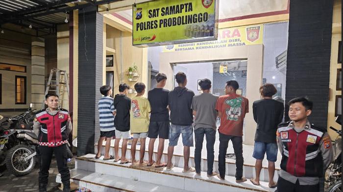 Adu Pukul Sebelum Adu Cepat di Pantura Probolinggo, Sejumlah Pebalap Liar Terjaring Razia Polisi