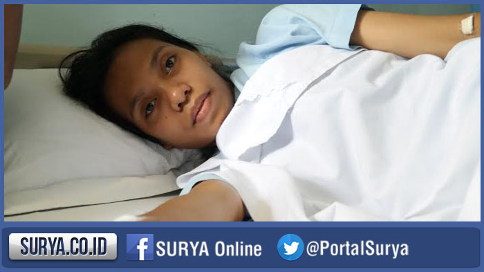 Dalam Kondisi Hamil, Theresia Bergelantungan di Kapal