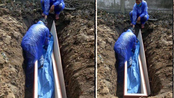 Terlanjur Viral Jenazah PDP Covid-19 Surabaya Pakai Popok Tanpa Kafan, ini Prosedur Menurut Kemenag