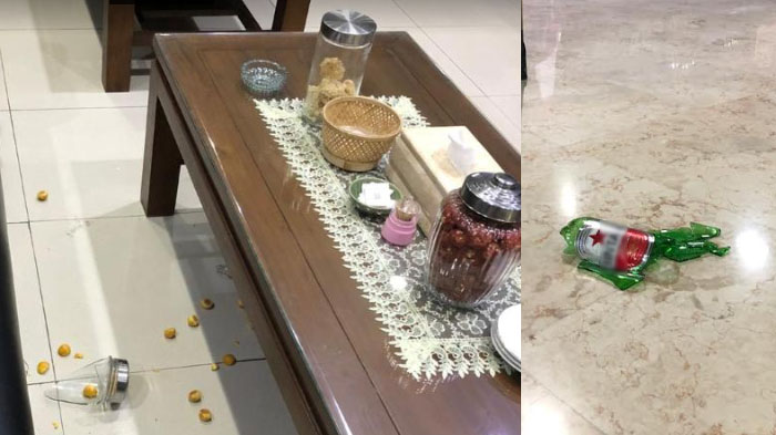 Anggota DPRD Ngamuk di Pendopo Tulungagung, Sempat Banting Toples Nastar dan Botol Bir