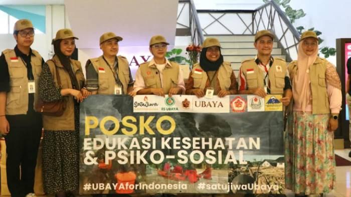 Ubaya Kirim Tim Tanggap Bencana ke Sumatera , Buka Posko Kesehatan Juga Psikososial