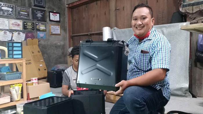 Awalnya Eksperimen, Box Motor Buatan Warga Madiun Sudah Menembus Pasar Luar Negeri