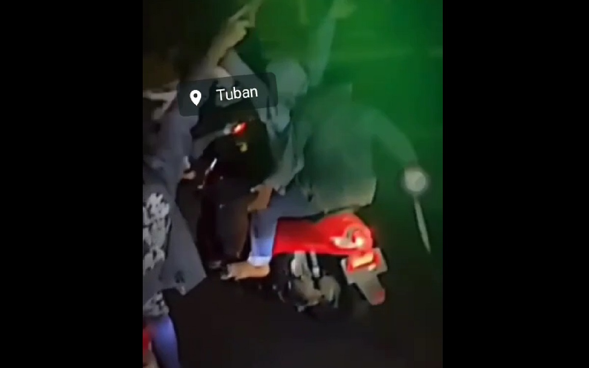 Viral Video Gangster Konvoi di Jalanan Tuban, Bawa Parang Ramai-ramai Bikin Resah Warga