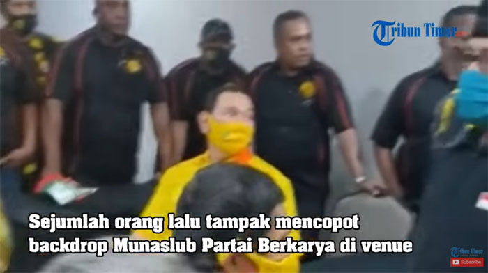 VIRAL Video Tommy Soeharto dan Pengawalnya Bubarkan Munaslub Partai Berkarya Pendukung Jokowi