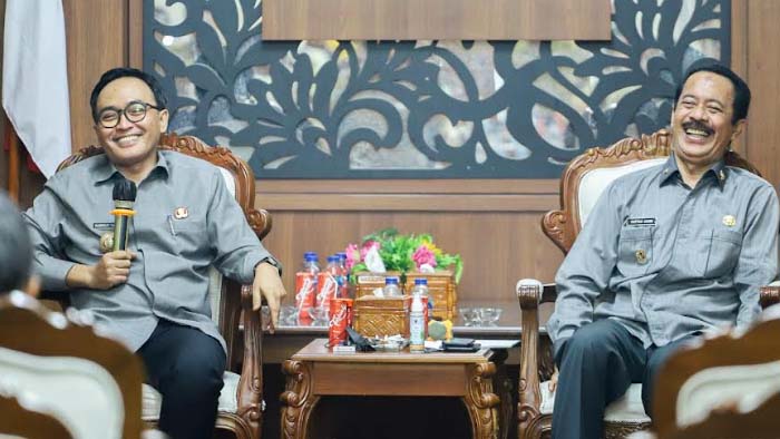 Diawali Perkenalan Gayeng, Baddrut Tamam Langsung Ajak Fattah Jasin Bekerja Cepat untuk Pamekasan