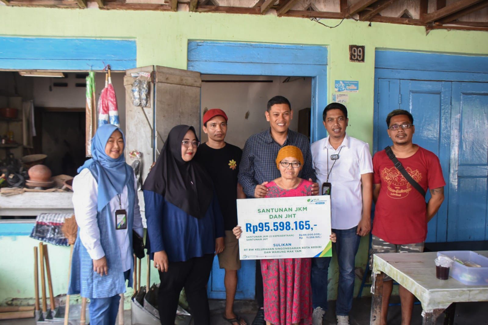 Sudah Didaftarkan BPJS Ketenagakerjaan, Ketua RT di Kota Kediri yang Meninggal akan Dapat Santunan