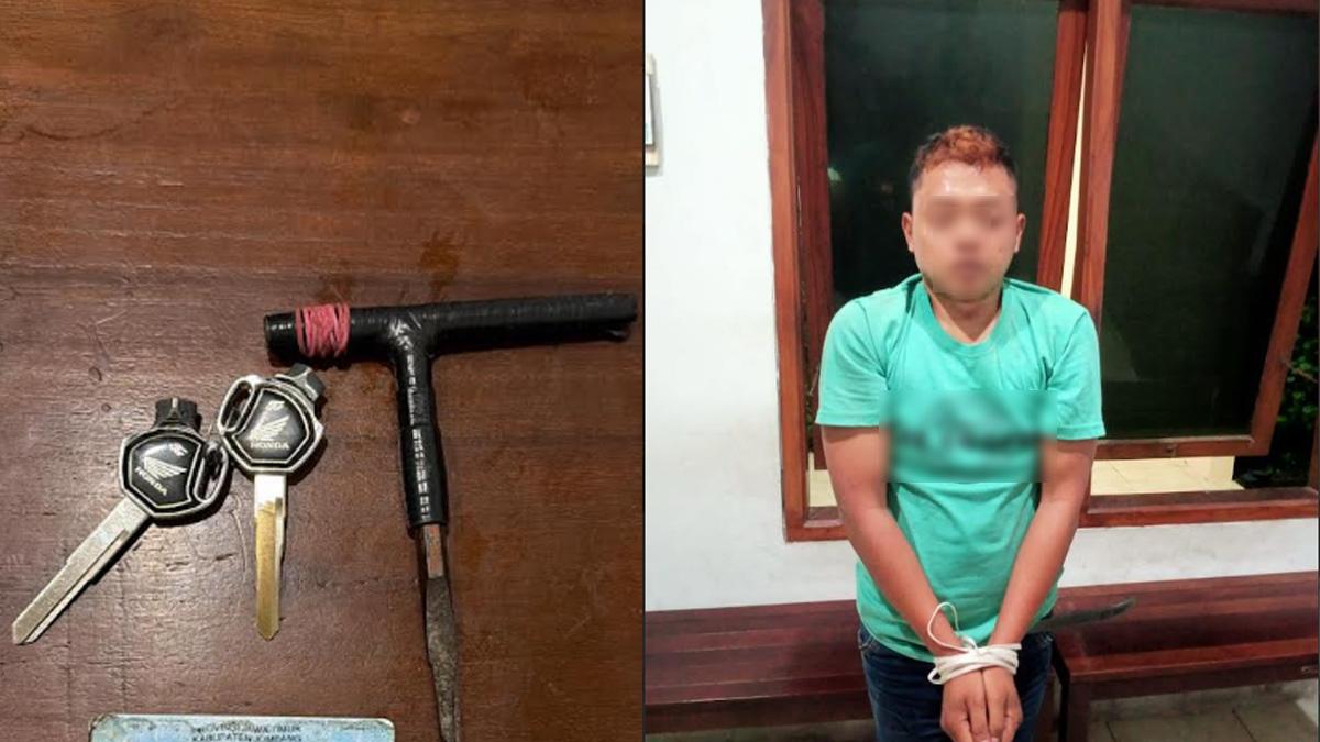 Berangkat dari Surabaya untuk Curi Motor di Gresik, Pria Jombang Babak Belur Dihajar Warga