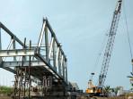 Gus Barra Target Proyek Jembatan Talunbrak di Perbatasan Mojokerto-Gresik Tuntas Lebih Cepat