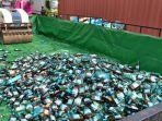 Kejati dan Bea Cukai Jatim Musnahkan 36 Ribu Botol Miras Hasil Tindak Pidana Cukai