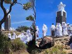 Penampakan Rombongan Putih di Puncak Lawu, Perhutani Pastikan Bukan Aliran Sesat