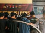 Polsek Kenjeran Surabaya Tangkap 9 Remaja Tawuran, Polisi: Sengaja Tawuran untuk Bikin Konten