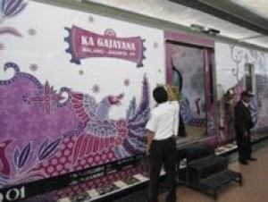 KA Gajayana Batik Mulai Beroperasi