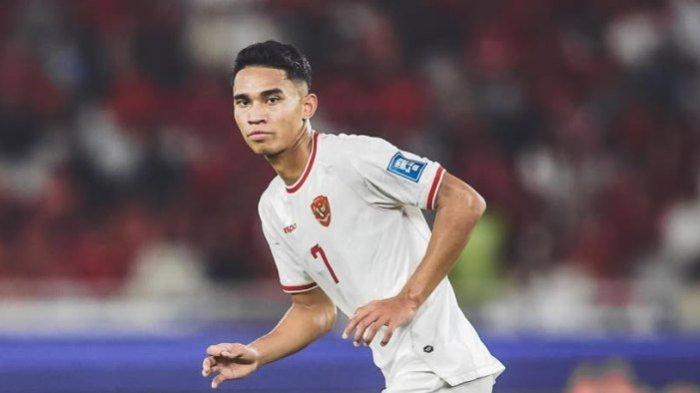 Aksi pemain Timnas Indonesia, Marselino Ferdinan, saat mengalahkan Arab Saudi di Stadion Utama Gelora Bung Karno (SUGBK) Jakarta, Selasa (19/11/2024) malam.