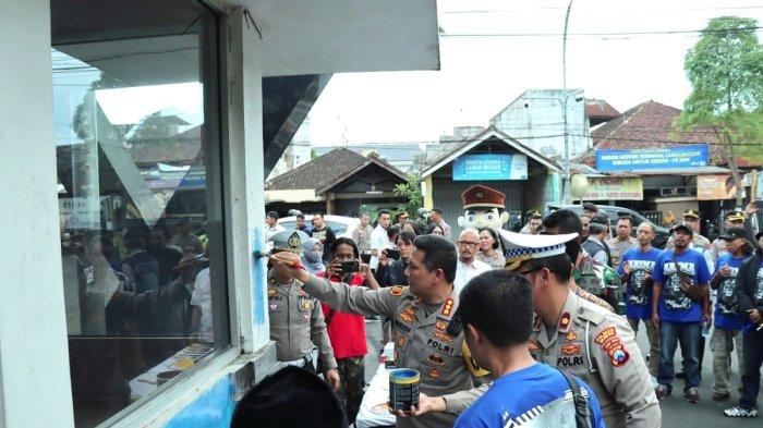 Gandeng Aremania, Polresta Malang Kota Gelar Lomba Mural